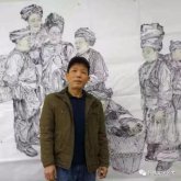 怀铁文艺 第23期 ：王建钢笔速写和国画写生作品